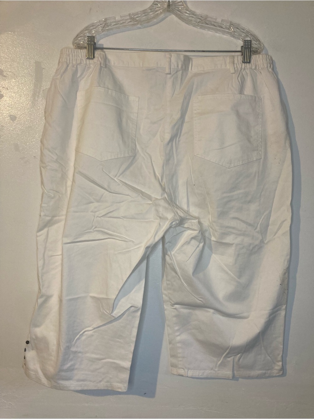 Ruby Rd. White Women's Pants with Branded Label - Picture 8 of 10